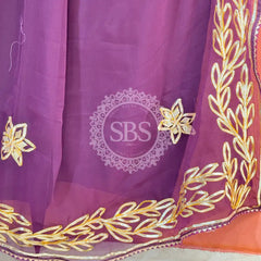 GOTA PATTI ROYAL GEORGETTE SAREE