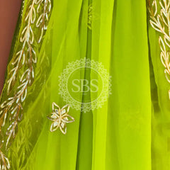 GOTA PATTI ROYAL GEORGETTE SAREE