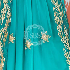 GOTA PATTI ROYAL GEORGETTE SAREE