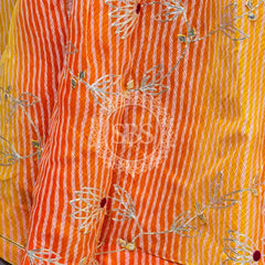 KACHI PATTI LEHERIYA KOTA DORIYA FLARED LEHENGA