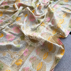 KHADDI GEORGETTE DUPATTA White / Free Size