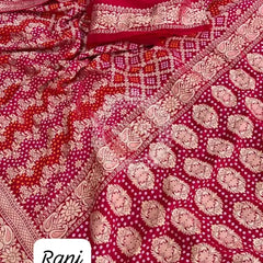 KHADDI GEORGETTE SAREE