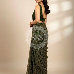 KOTA DORIYA AJRAK SAREE