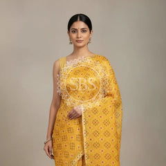 KOTA DORIYA AJRAK SAREE