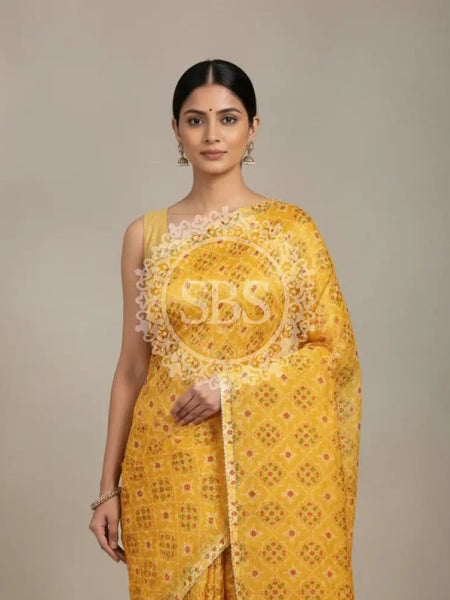 KOTA DORIYA AJRAK SAREE