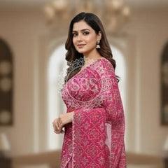 KOTA DORIYA AJRAK SAREE