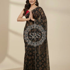 KOTA DORIYA AJRAK SAREE