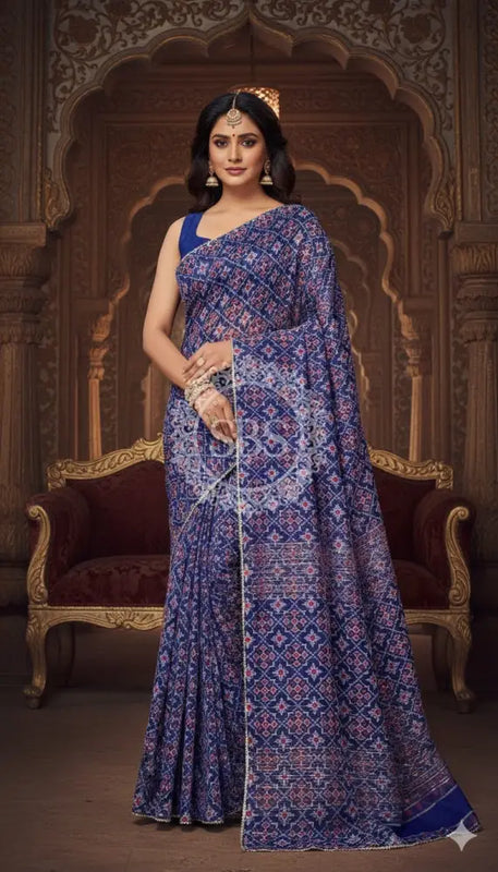 KOTA DORIYA AJRAK SAREE