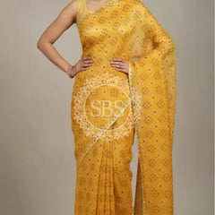 KOTA DORIYA AJRAK SAREE