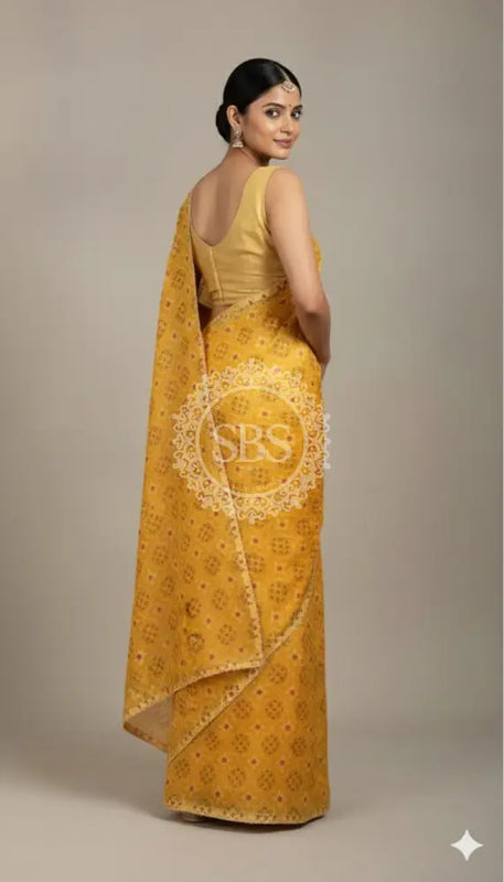 KOTA DORIYA AJRAK SAREE