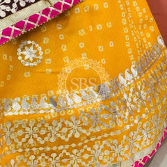 KOTA DORIYA BHANDEJ KACHI PATTI LEHENGA