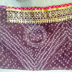 KOTA DORIYA BHANDEJ KACHI PATTI LEHENGA