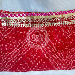 KOTA DORIYA BHANDEJ KACHI PATTI LEHENGA