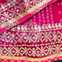 KOTA DORIYA BHANDEJ KACHI PATTI LEHENGA