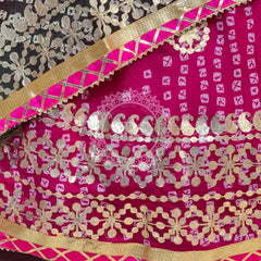 KOTA DORIYA BHANDEJ KACHI PATTI LEHENGA