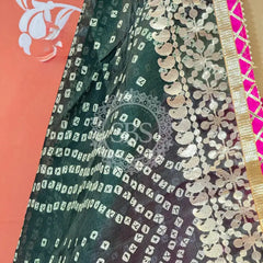 KOTA DORIYA BHANDEJ KACHI PATTI LEHENGA