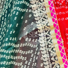 KOTA DORIYA BHANDEJ KACHI PATTI LEHENGA