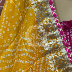 KOTA DORIYA BHANDEJ KACHI PATTI LEHENGA