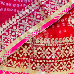 KOTA DORIYA BHANDEJ KACHI PATTI LEHENGA