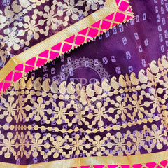 KOTA DORIYA BHANDEJ KACHI PATTI LEHENGA