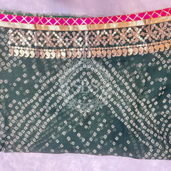 KOTA DORIYA BHANDEJ KACHI PATTI LEHENGA