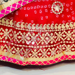 KOTA DORIYA BHANDEJ KACHI PATTI LEHENGA