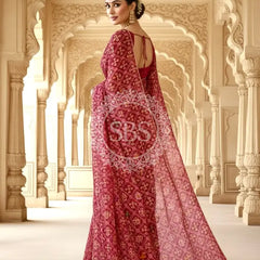 KOTA DORIYA ELEPHANT AJRAK SAREE