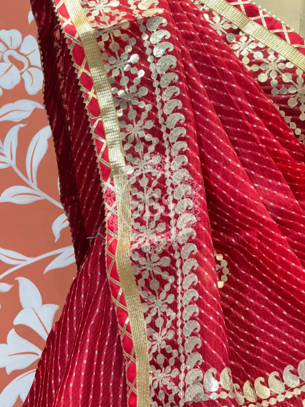 KOTA DORIYA GOTA PATTI LEHENGA