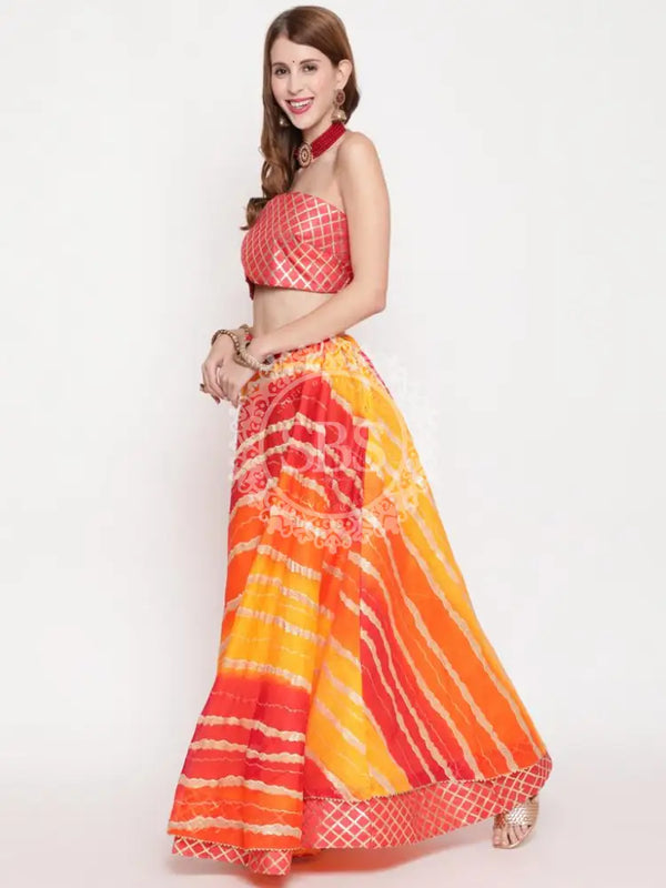 KOTA DORIYA GOTA PATTI LEHENGA