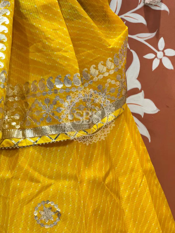 KOTA DORIYA GOTA PATTI LEHENGA