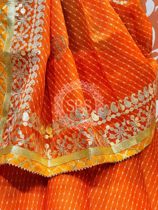 KOTA DORIYA GOTA PATTI LEHENGA