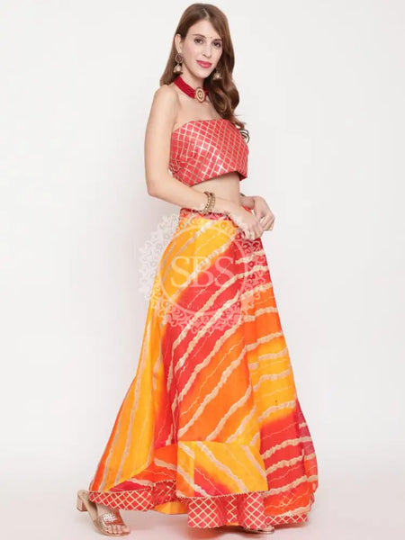 KOTA DORIYA GOTA PATTI LEHENGA