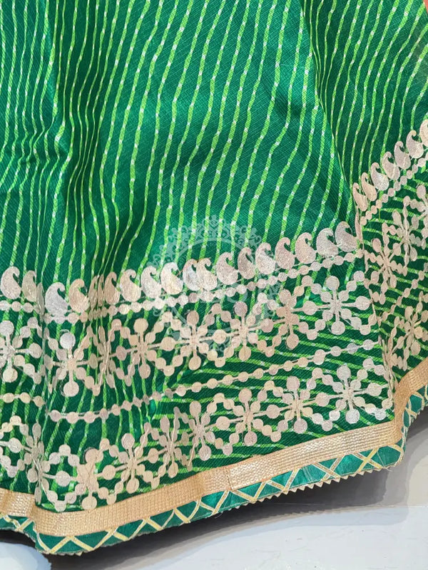 KOTA DORIYA GOTA PATTI LEHENGA