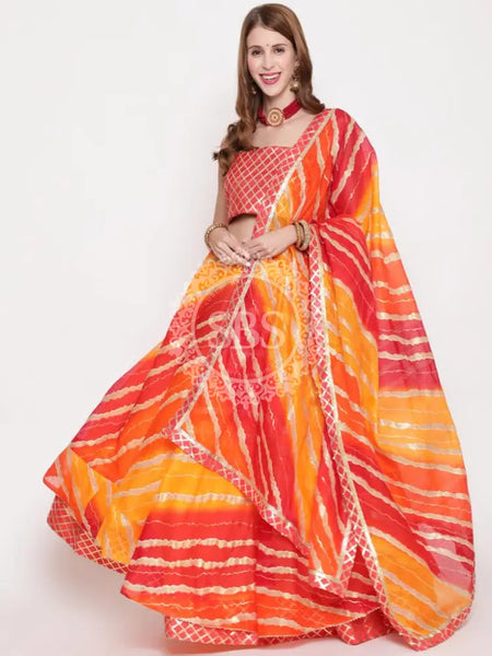 KOTA DORIYA GOTA PATTI LEHENGA