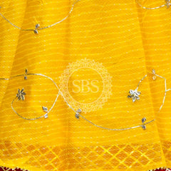 KOTA DORIYA KACHI PATTI DOUBLE BORDER LEHENGA