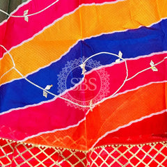 KOTA DORIYA KACHI PATTI DOUBLE BORDER LEHENGA