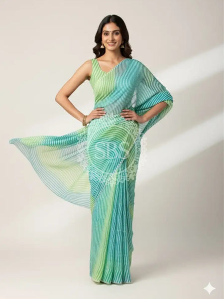 KOTA DORIYA LEHERIYA SAREE