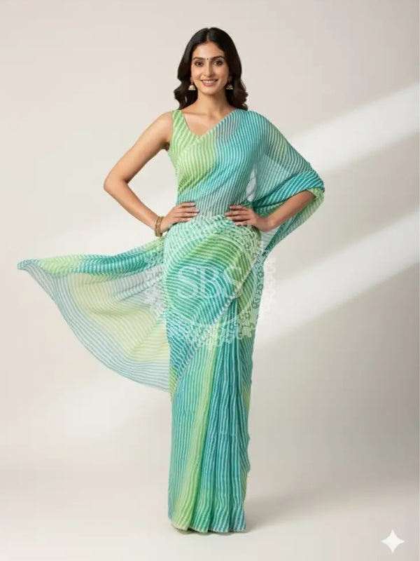 KOTA DORIYA LEHERIYA SAREE