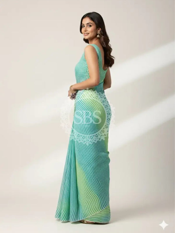 KOTA DORIYA LEHERIYA SAREE