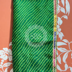 KOTA DORIYA MOTHRA SAREE Green / Free Size