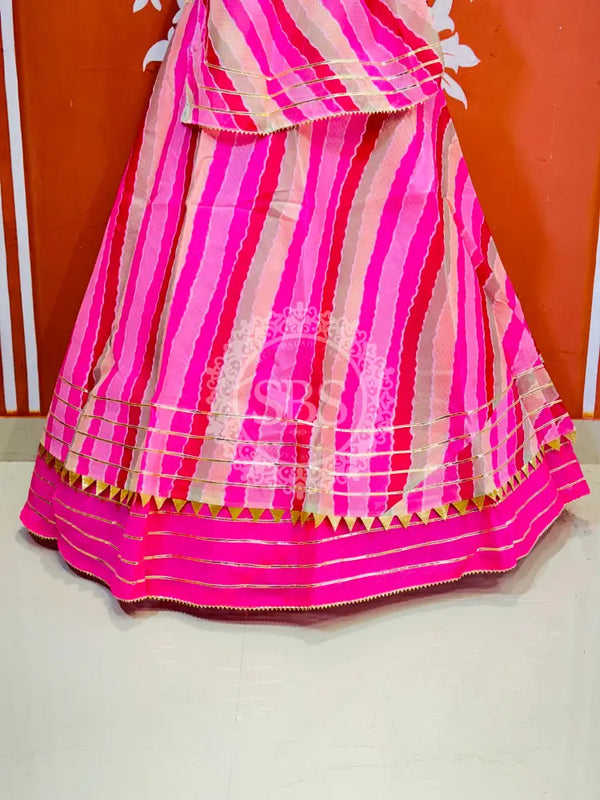 KOTA DORIYA MULTICOLOR LEHENGA Multi / Free Size