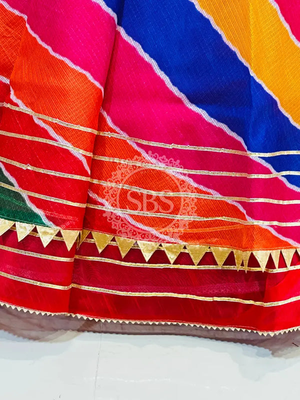 KOTA DORIYA MULTICOLOR LEHENGA Multi / Free Size