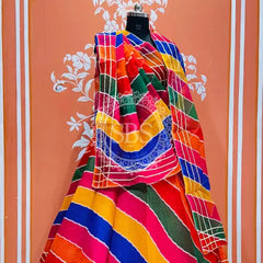 KOTA DORIYA MULTICOLOR LEHENGA Multi / Free Size