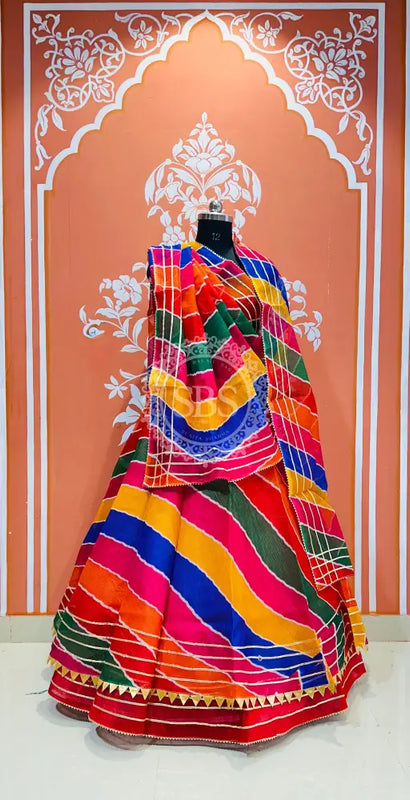 KOTA DORIYA MULTICOLOR LEHENGA Multi / Free Size