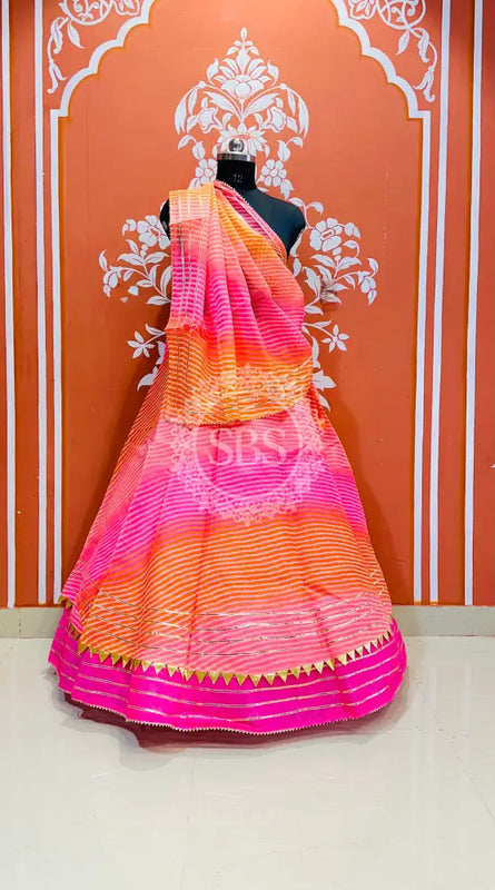 KOTA DORIYA MULTICOLOR LEHENGA Multi / Free Size