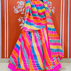 KOTA DORIYA MULTICOLOR LEHENGA Multi / Free Size