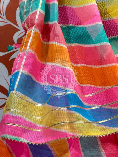 KOTA DORIYA MULTICOLOR LEHENGA Multi / Free Size