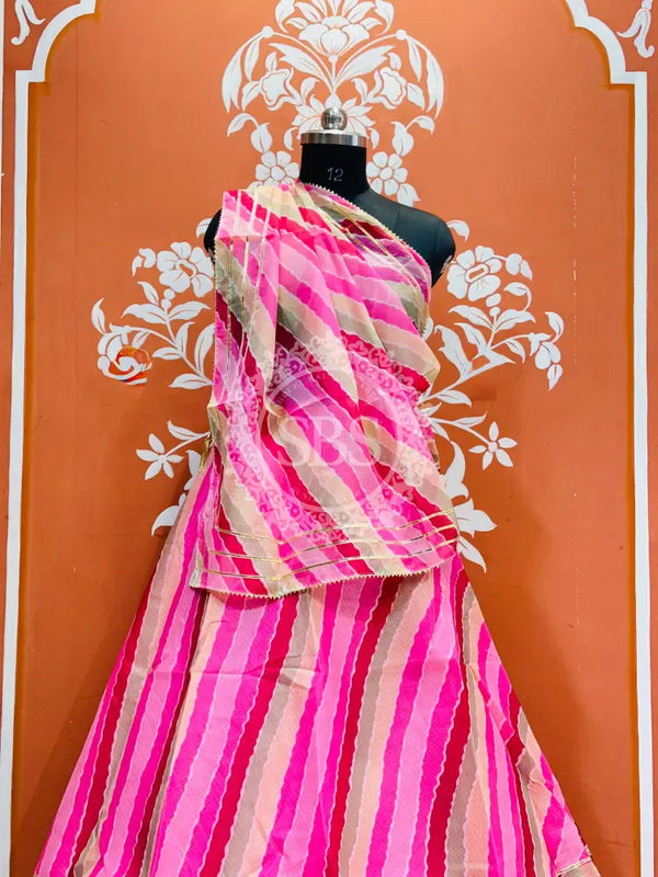 KOTA DORIYA MULTICOLOR LEHENGA Multi / Free Size