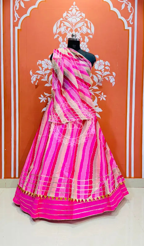 KOTA DORIYA MULTICOLOR LEHENGA Multi / Free Size