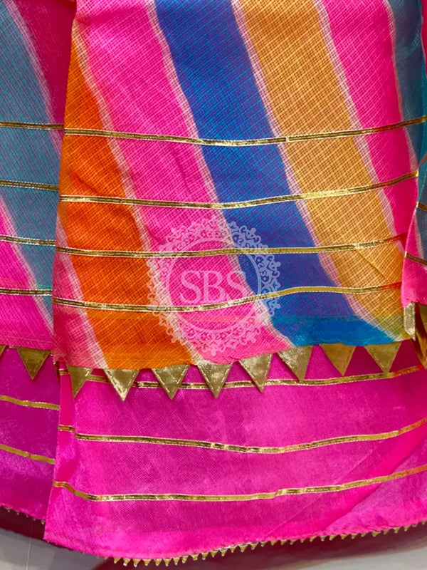 KOTA DORIYA MULTICOLOR LEHENGA Multi / Free Size